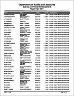 Appling County Board of Education, Baxley, Georgia, report on salary and travel for the fiscal year ended June 30, 2011, June 30, 2011