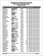 Baker County Board of Education, Newton, Georgia, report on salary and travel, year ended June 30, 2013