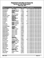 Baldwin County Board of Education, Milledgeville, Georgia, report on salary and travel for the fiscal year ended June 30, 2013
