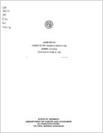 Audit report, Banks County Board of Education, Homer, Georgia, year ended June 30, 1996