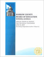 Barrow County Board of Education, Winder, Georgia, annual financial report for the fiscal year ended June 30, 2009 (including independent auditor's reports), June 30, 2009