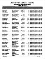 Berrien County Board of Education, Nashville, Georgia, report on salary and travel for the fiscal year ended June 30, 2012