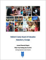 Bulloch County Board of Education, Statesboro, Georgia, annual financial report for the fiscal year ended June 30, 2013 (including independent auditor's reports)