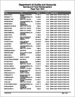 Burke County Board of Education, Waynesboro, Georgia, report on salary and travel for the fiscal year ended June 30, 2012