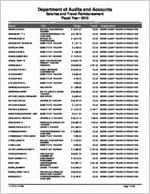 Burke County Board of Education, Waynesboro, Georgia, report on salary and travel for the fiscal year ended June 30, 2013