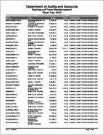 Carroll County Board of Education, Carrollton, Georgia, report on salary and travel for the fiscal year ended June 30, 2010
