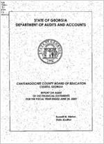 Chattahoochee County Board of Education, Cusseta, Georgia, report on audit of the financial statements for the fiscal year ended June 30, 2002