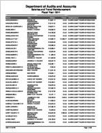 Clarke County Board of Education, Athens, Georgia, report on salary and travel, for the fiscal year ended June 30, 2011