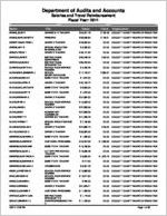 Colquitt County Board of Education, Moultrie, Georgia, report on salary and travel for the fiscal year ended June 30, 2011