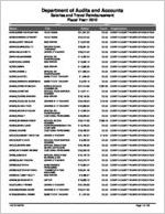 Coweta County Board of Education, Newnan, Georgia, report on salary and travel for the fiscal year ended June 30, 2012