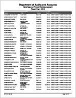 Coweta County Board of Education, Newnan, Georgia, report on salary and travel for the fiscal year ended June 30, 2013