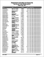 Dooly County Board of Education, Vienna, Georgia, report on salary and travel for the fiscal year ended June 30, 2011