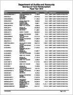 Elbert County Board of Education, Elberton, Georgia, report on salary and travel for the fiscal year ended June 30, 2012