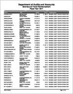 Emanuel County Board of Education, Swainsboro, Georgia, report on salary and travel for the fiscal year ended June 30, 2011