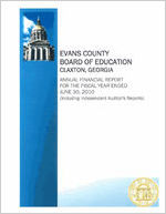 Evans County Board of Education, Claxton, Georgia, annual financial report for the fiscal year ended June 30, 2010 (including independent auditor's reports)