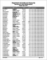 Fayette County Board of Education report on salary and travel for the fiscal year ended June 30, 2011