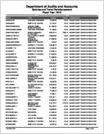 Gilmer County Board of Education, Ellijay, Georgia, report on salary and travel for the fiscal year ended June 30, 2012