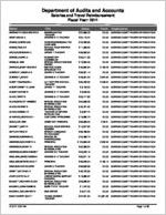 Gordon County Board of Education, Calhoun, Georgia, report on salary and travel for the fiscal year ended June 30, 2011