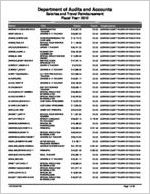Gordon County Board of Education, Calhoun, Georgia, report on salary and travel for the fiscal year ended June 30, 2012