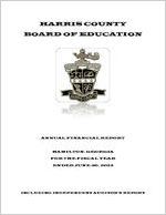 Harris County Board of Education, Hamilton, Georgia, annual financial report for the fiscal year ended June 30, 2013 (including independent auditor's reports)