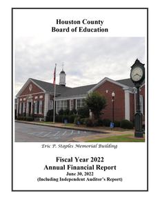 Houston County Board of Education, fiscal year 2022, annual financial report, 2022 June 30 (including independent auditor's report)