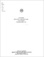 Audit report, Irwin County Board of Education, Ocilla, Georgia, year ended June 30, 1996