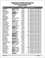 Irwin County Board of Education, Ocilla, Georgia, report on salary and travel for the fiscal year ended June 30, 2010