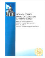 Jackson County Board of Education, Jefferson, Georgia, annual financial report for fiscal year ended June 30, 2010 (including independent auditor's reports)