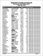 Jackson County Board of Education, Jefferson, Georgia, report on salary and travel for the fiscal year ended June 30, 2012