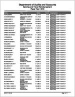 Jefferson County Board of Education, Louisville, Georgia, report on salary and travel for the fiscal year ended June 30, 2013