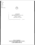 Audit report, Long County Board of Education, Ludowici, Georgia, year ended June 30, 1999