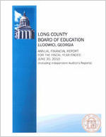 Long County Board of Education, Ludowici, Georgia, annual financial report for the fiscal year ended June 30, 2010 (including independent auditor's reports)