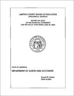 Lumpkin County Board of Education, Dahlonega, Georgia, report on audit of the financial statements for the fiscal year ended June 30, 2003
