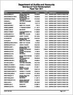 Lumpkin County Board of Education, Dahlonega, Georgia, report on salary and travel for the fiscal year ended June 30, 2011