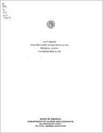 Audit report, McDuffie County Board of Education, Thomson, Georgia, year ended June 30, 1997