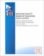 McIntosh County Board of Education, Darien, Georgia, annual financial report for the fiscal year ended June 30, 2010 (including independent auditor's reports)