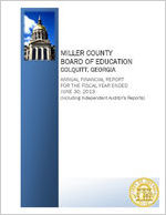 Miller County Board of Education, Colquitt, Georgia, annual financial report for the fiscal year ended June 30, 2013 (including independent auditor's reports)