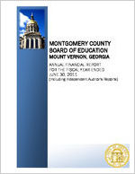 Montgomery County Board of Education, Mount Vernon, Georgia, annual financial report for the fiscal year ended June 30, 2011 (including independent auditor's reports)