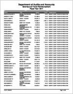 Murray County Board of Education, Chatsworth, Georgia, report on salary and travel for the fiscal year ended June 30, 2011