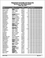 Murray County Board of Education, Chatsworth, Georgia, report on salary and travel for the fiscal year ended June 30, 2012