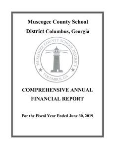 Comprehensive annual financial report, for the fiscal year ended 2019 June 30