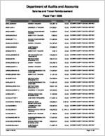 Oconee County Board of Education, Watkinsville, Georgia, report on salary and travel for the fiscal year ended June 30, 2008