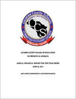 Oconee County Board of Education, annual financial report for the fiscal year ended June 30, 2012 (including independent auditor's report)