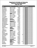 Oglethorpe County Board of Education, Lexington, Georgia, report on salary and travel for the fiscal year ended June 30, 2013