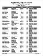 Paulding County Board of Education, Dallas, Georgia, report on salary and travel for the fiscal year ended June 30, 2011