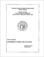Pickens County Board of Education, Jasper, Georgia, report on audit of the financial statements for the fiscal year ended June 30, 2003, June 30, 2003