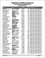Pierce County Board of Education, Blackshear, Georgia, report on salary and travel for the fiscal year ended June 30, 2011