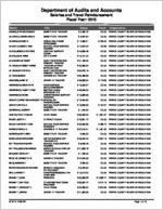 Pierce County Board of Education, Blackshear, Georgia, report on salary and travel for the fiscal year ended June 30, 2013