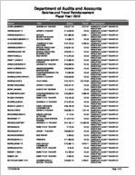 Randolph County Board of Education, Cuthbert, Georgia, report on salary and travel for the fiscal year ended June 30, 2012