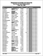 Richmond County School System, Augusta, Georgia, report on salary and travel for the fiscal year ended June 30, 2009